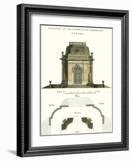 Belvedere Palace II-null-Framed Art Print