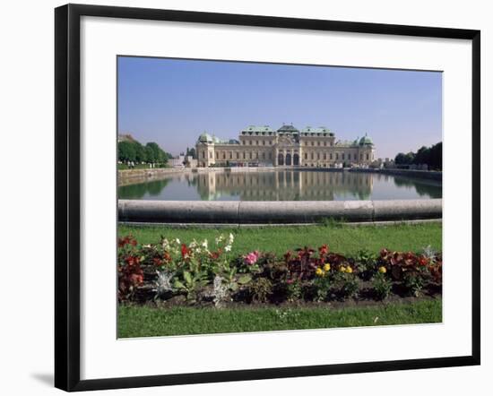 Belvedere Palace, Vienna, Austria-Hans Peter Merten-Framed Photographic Print