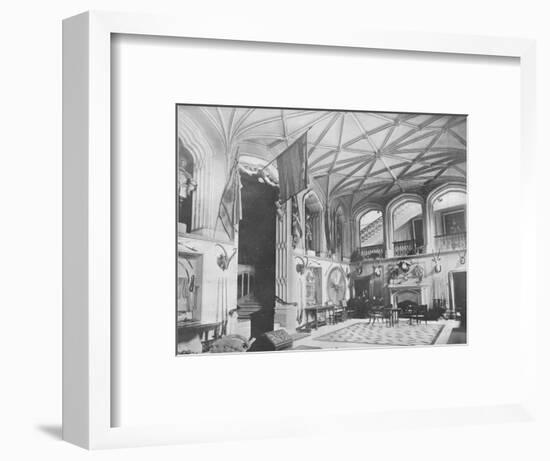 'Belvoir Castle, Leicestershire' - The Duke of Rutland, 1910-Unknown-Framed Giclee Print