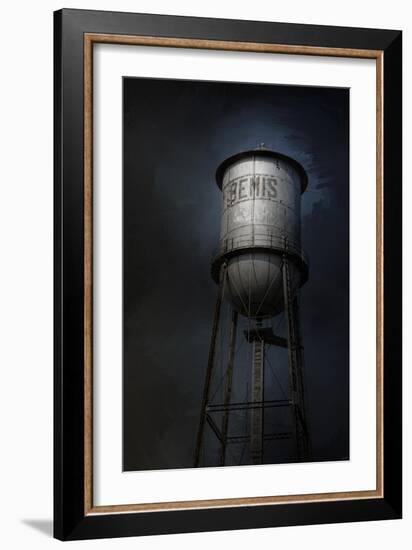 Bemis Water Tower-Jai Johnson-Framed Giclee Print