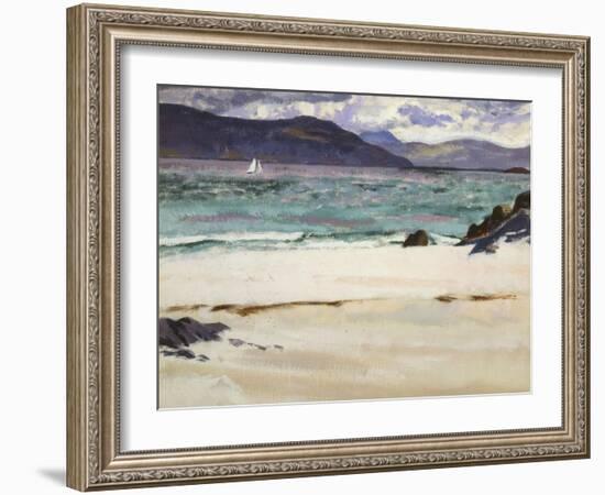 Ben Bhuie from the North End, Iona, C.1926-Francis Campbell Boileau Cadell-Framed Giclee Print