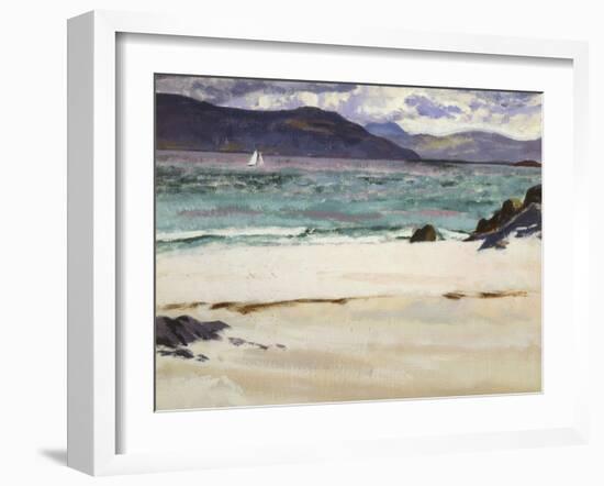 Ben Bhuie from the North End, Iona, C.1926-Francis Campbell Boileau Cadell-Framed Giclee Print