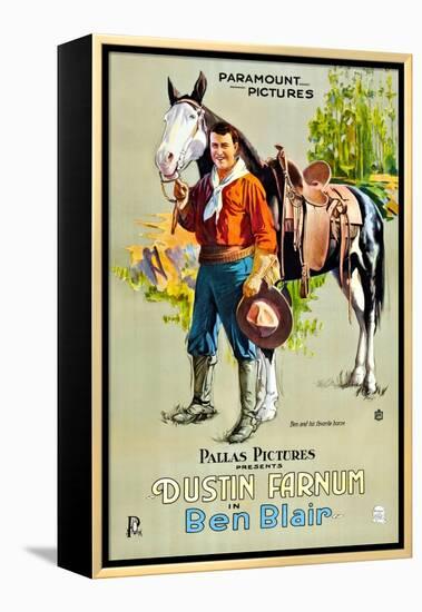 Ben Blair, Dustin Farnum, 1916-null-Framed Stretched Canvas