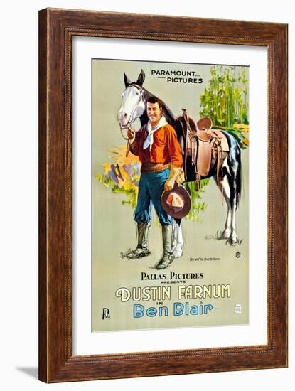 Ben Blair, Dustin Farnum, 1916-null-Framed Premium Giclee Print