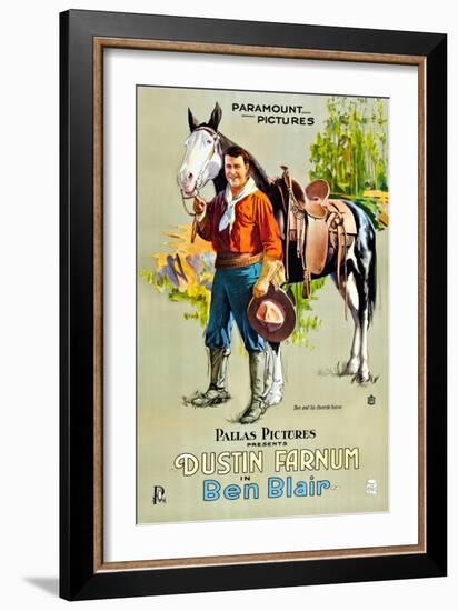 Ben Blair, Dustin Farnum, 1916-null-Framed Premium Giclee Print