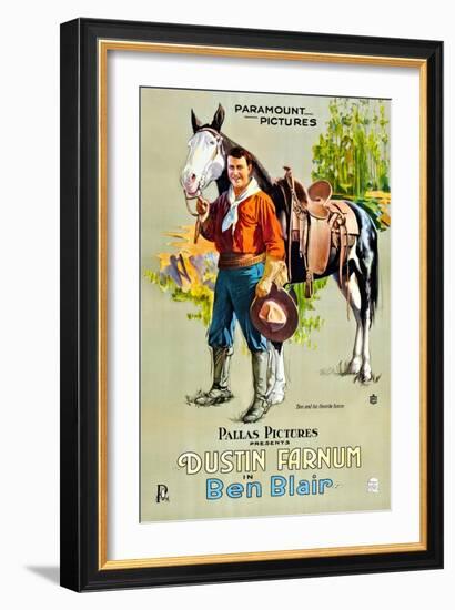 Ben Blair, Dustin Farnum, 1916-null-Framed Premium Giclee Print