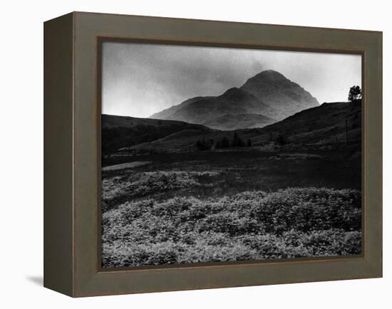 Ben Chroise Mountain in the Grampians Scotland-null-Framed Premier Image Canvas