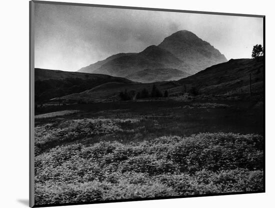 Ben Chroise Mountain in the Grampians Scotland-null-Mounted Photographic Print
