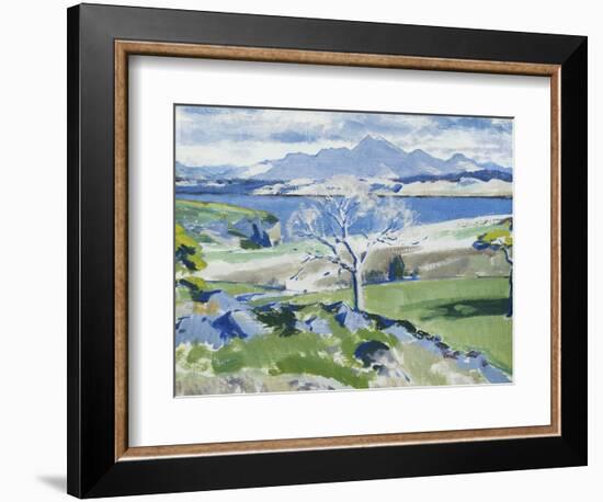 Ben Cruachan from Achnacraig, Mull-Francis Campbell Cadell-Framed Giclee Print