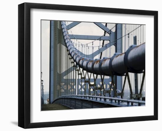 Ben Franklin Bridge, Philadelphia, Pennsylvania, USA-null-Framed Photographic Print