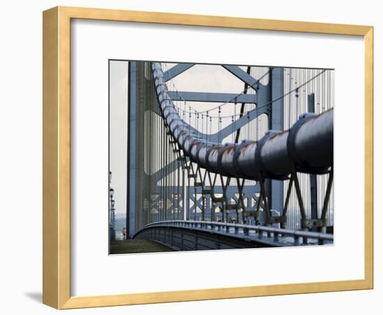 Ben Franklin Bridge, Philadelphia, Pennsylvania, USA-null-Framed Photographic Print