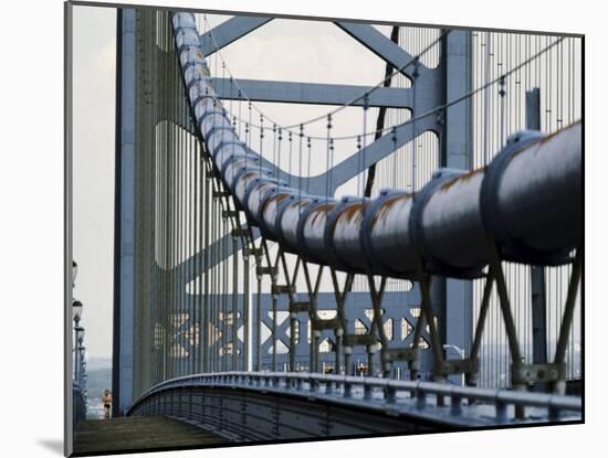 Ben Franklin Bridge, Philadelphia, Pennsylvania, USA-null-Mounted Photographic Print