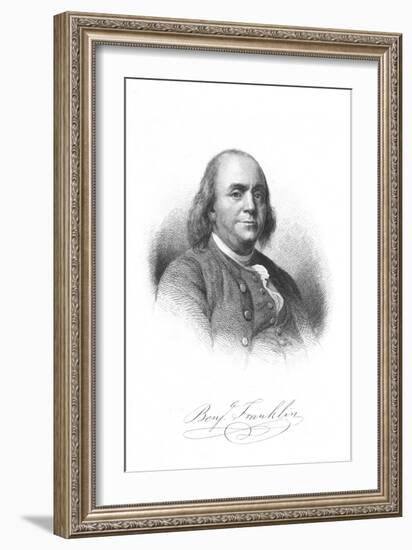 Ben Franklin-null-Framed Art Print