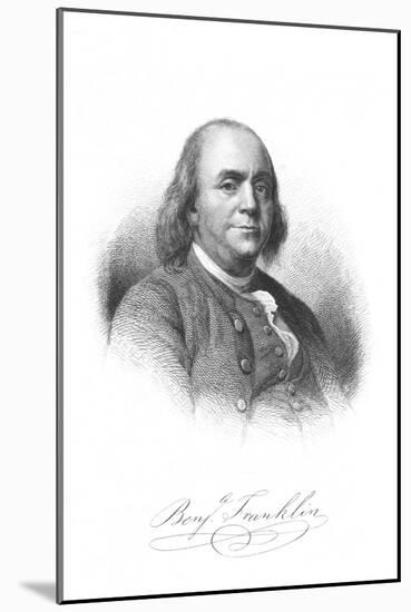 Ben Franklin-null-Mounted Art Print