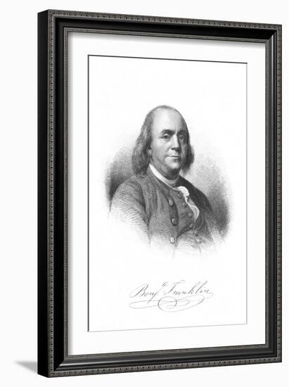 Ben Franklin-null-Framed Art Print