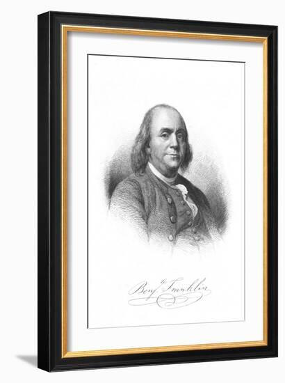 Ben Franklin-null-Framed Art Print