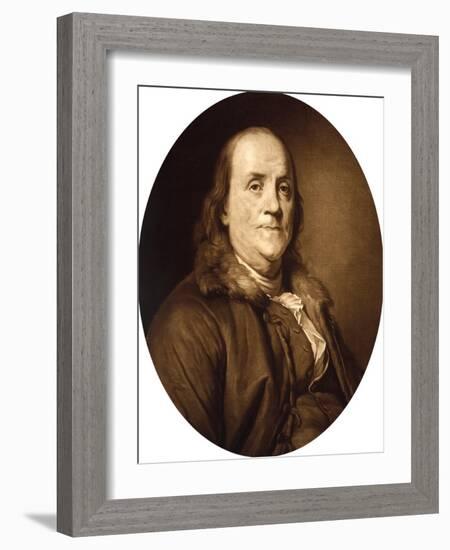 Ben Franklin-null-Framed Art Print