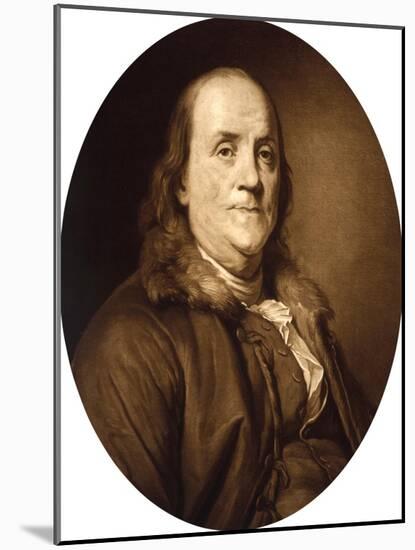 Ben Franklin-null-Mounted Art Print