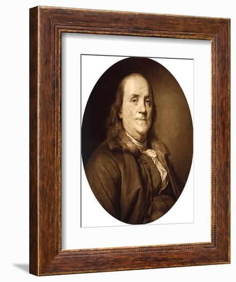 Ben Franklin-null-Framed Art Print