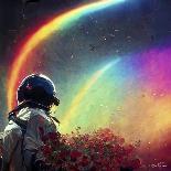 Astro Cruise 1 - Live in a Rainbow Galaxy-Ben Heine-Giclee Print