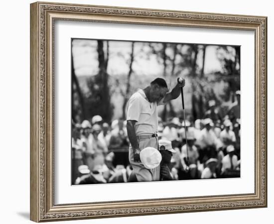 Ben Hogan U.S. National Open Golf Tournament Cherry Hills Country Club-Ralph Crane-Framed Premium Photographic Print