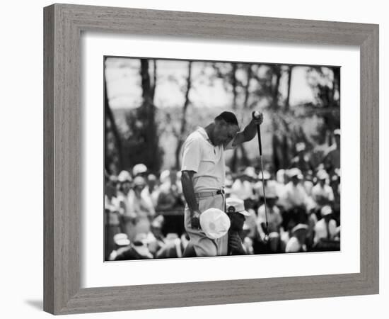 Ben Hogan U.S. National Open Golf Tournament Cherry Hills Country Club-Ralph Crane-Framed Premium Photographic Print