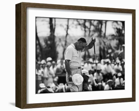 Ben Hogan U.S. National Open Golf Tournament Cherry Hills Country Club-Ralph Crane-Framed Premium Photographic Print