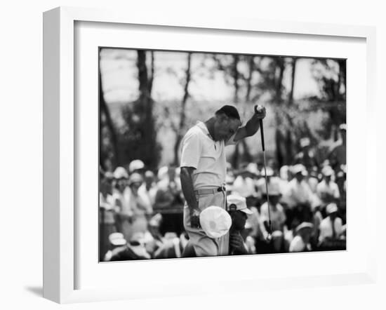 Ben Hogan U.S. National Open Golf Tournament Cherry Hills Country Club-Ralph Crane-Framed Photographic Print