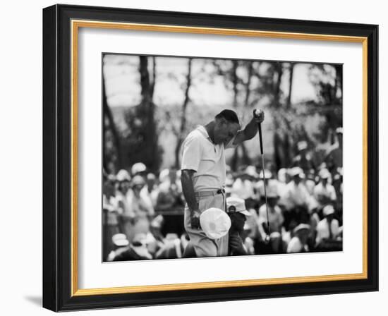 Ben Hogan U.S. National Open Golf Tournament Cherry Hills Country Club-Ralph Crane-Framed Photographic Print