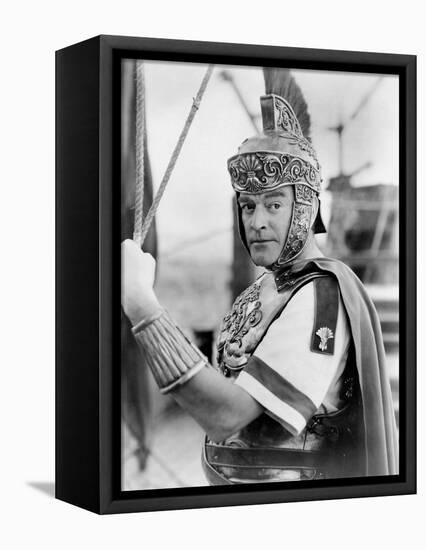 BEN-HUR, 1959 directed by WILLIAM WYLER Jack Hawkins (b/w photo)-null-Framed Stretched Canvas