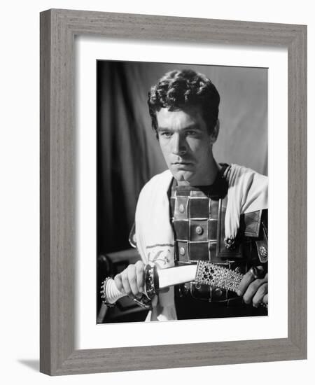 BEN-HUR, 1959 directed by WILLIAM WYLER Stephen Boyd (b/w photo)-null-Framed Photo