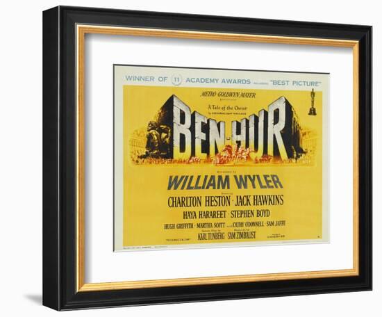 Ben-Hur, 1959-null-Framed Art Print