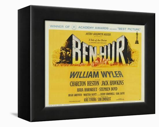 Ben-Hur, 1959-null-Framed Stretched Canvas