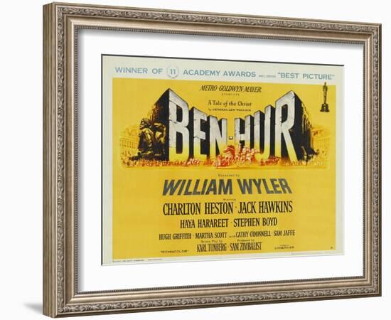 Ben-Hur, 1959-null-Framed Art Print