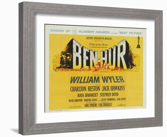 Ben-Hur, 1959-null-Framed Art Print