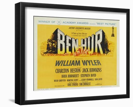 Ben-Hur, 1959-null-Framed Art Print