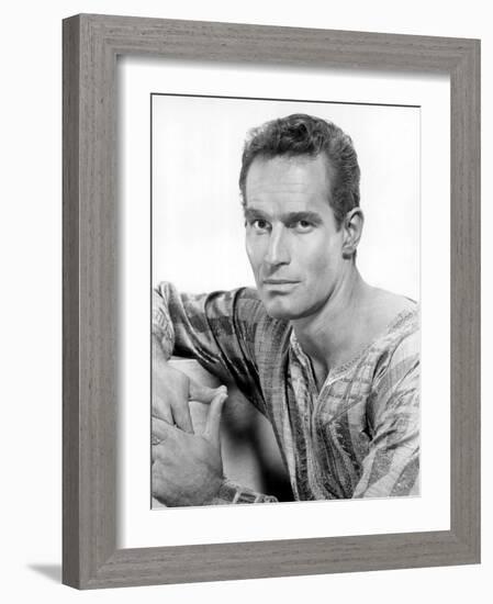 Ben-Hur, Charlton Heston, 1959-null-Framed Photo