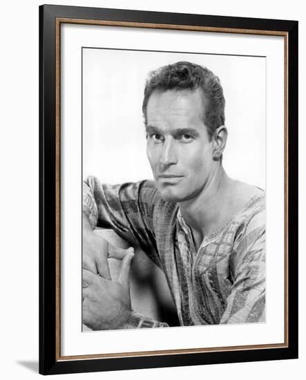 Ben-Hur, Charlton Heston, 1959-null-Framed Photo