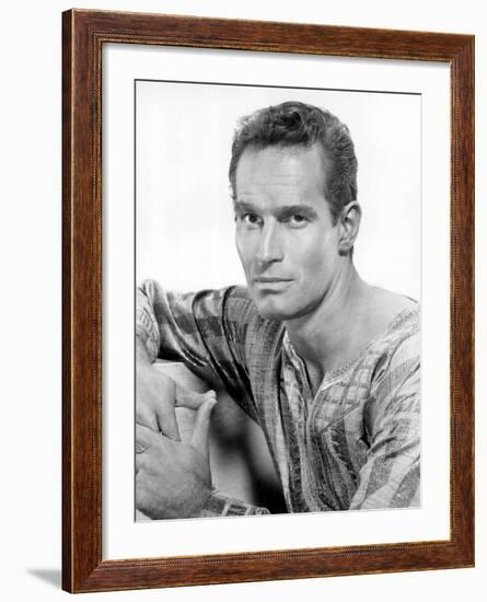 Ben-Hur, Charlton Heston, 1959-null-Framed Photo