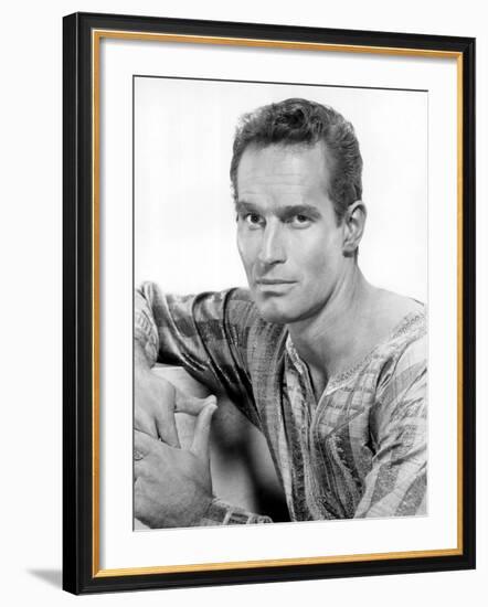 Ben-Hur, Charlton Heston, 1959-null-Framed Photo