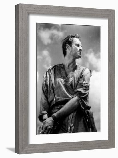 Ben-Hur, Charlton Heston, 1959-null-Framed Photo