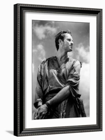 Ben-Hur, Charlton Heston, 1959-null-Framed Photo