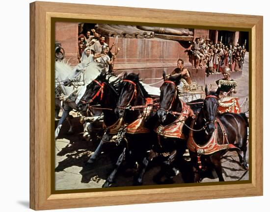 Ben-Hur, Charlton Heston, Stephen Boyd, 1959-null-Framed Stretched Canvas