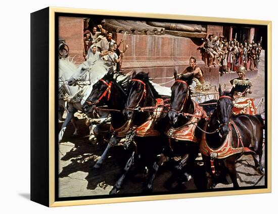 Ben-Hur, Charlton Heston, Stephen Boyd, 1959-null-Framed Stretched Canvas