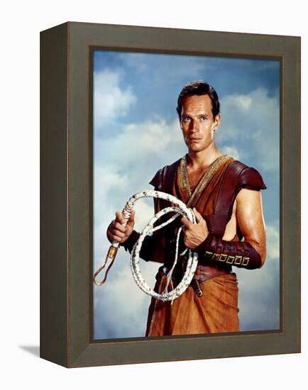 Ben-Hur, Directed by William Wyler, Charlton Heston, 1959-null-Framed Stretched Canvas