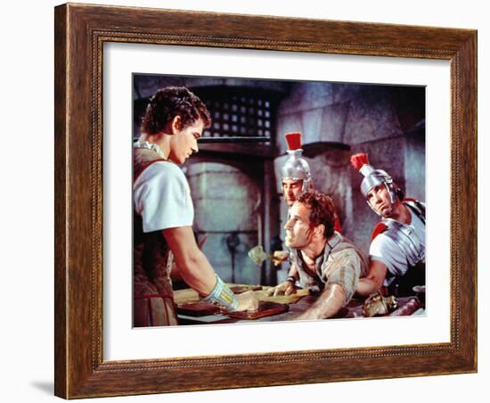 Ben-Hur, Stephen Boyd, Charlton Heston, 1959-null-Framed Photo