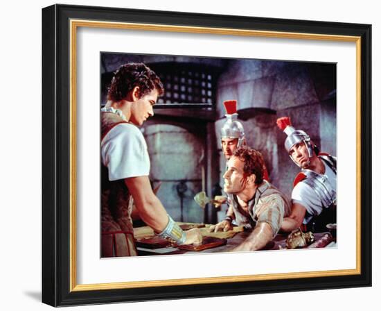 Ben-Hur, Stephen Boyd, Charlton Heston, 1959-null-Framed Photo