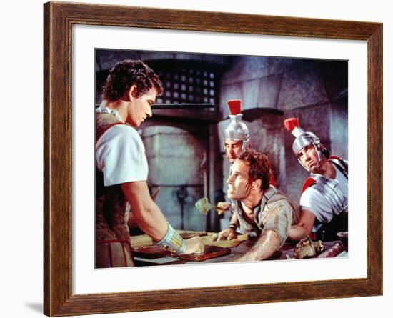 Ben-Hur, Stephen Boyd, Charlton Heston, 1959-null-Framed Photo