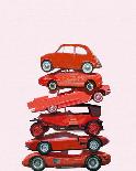 Car Stack II-Ben James-Giclee Print
