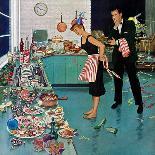 "Clubhouse on Rainy Day," Saturday Evening Post Cover, July 8, 1961-Ben Kimberly Prins-Giclee Print
